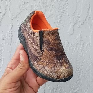 Game Winner Camo Mocs in Boys Sze  7